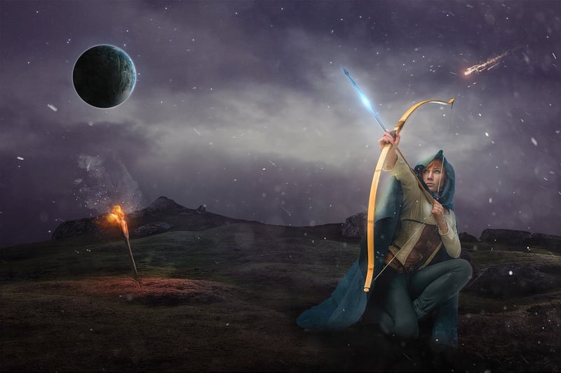 Meteor Shower Centerpieces